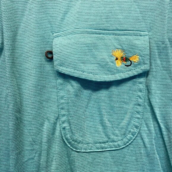 Cabela’s Men’s 2XL Fly Fishing Shirt UPF 30 Long Sleeve GX II Guidewear Logo - Picture 14 of 15